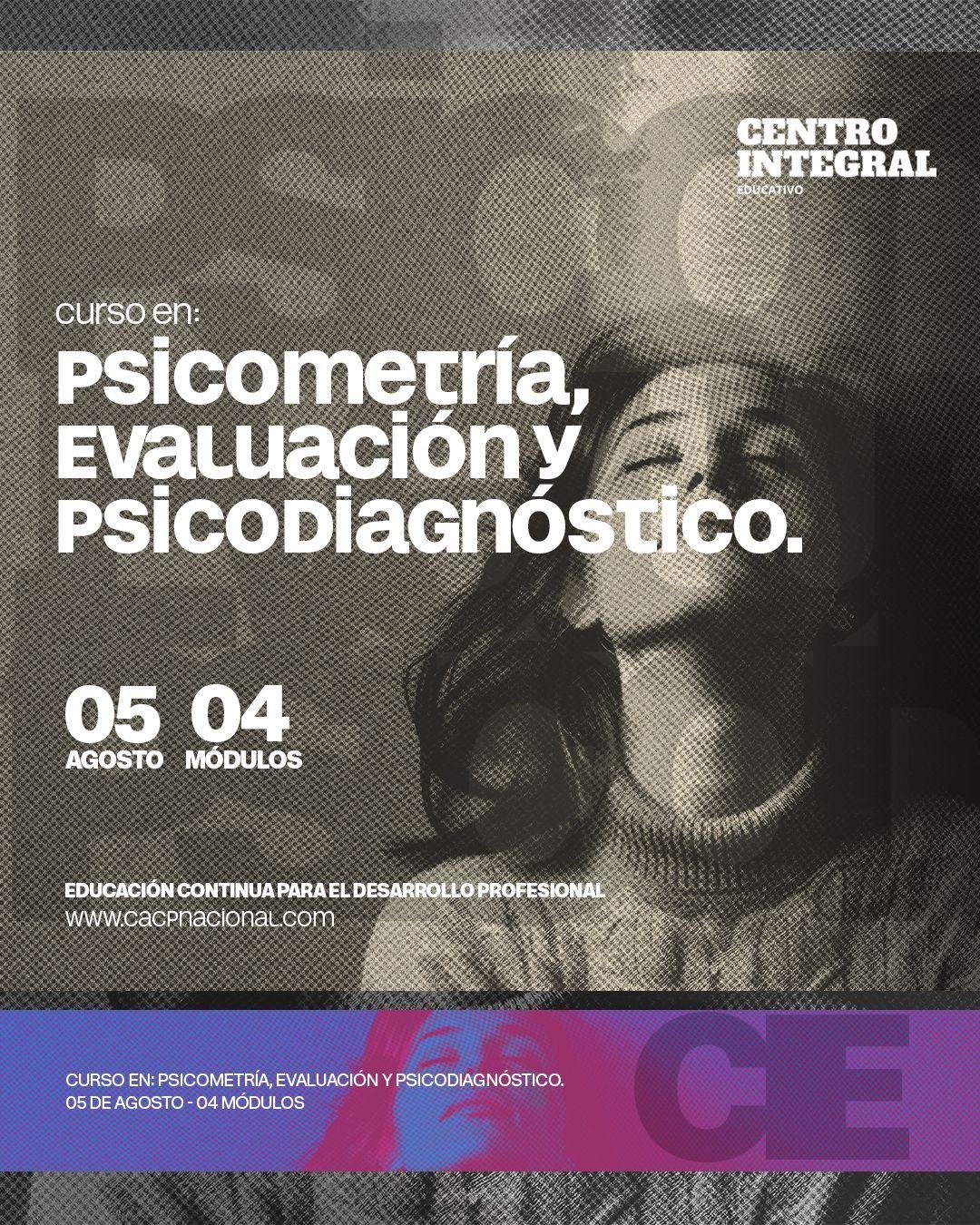 Psicometría, Evaluación y Psicodiagnóstico